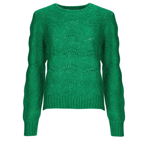 Pieces - PCBIBBI LS O-NECK KNIT NOOS BC - Vert
