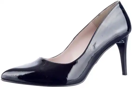 8 GIULIA ZWART LAK - maat 42 pump zwart lak - maat 42 Calandschoen