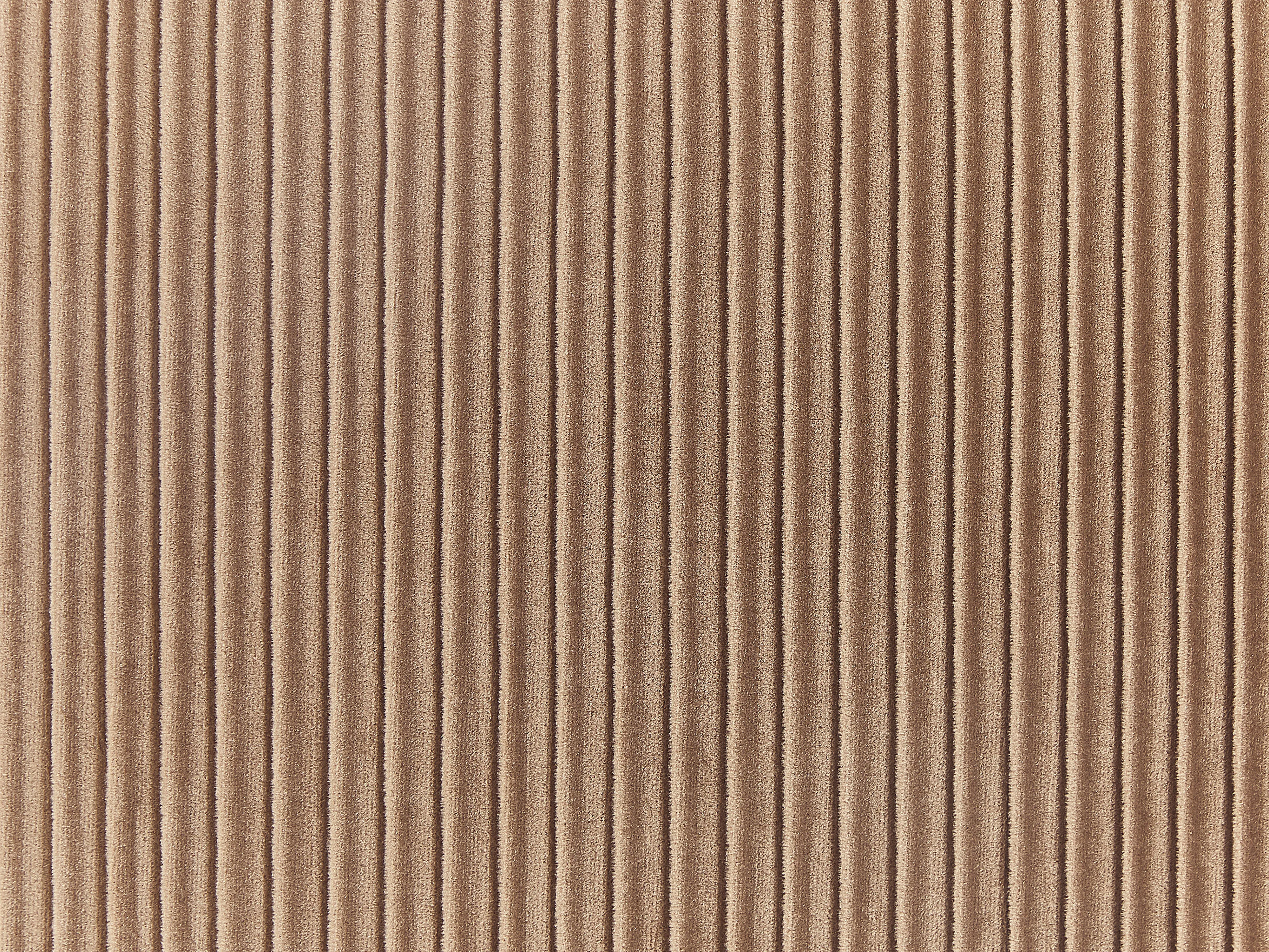 Poef met opbergruimte RICHLAND Fluweel Beige