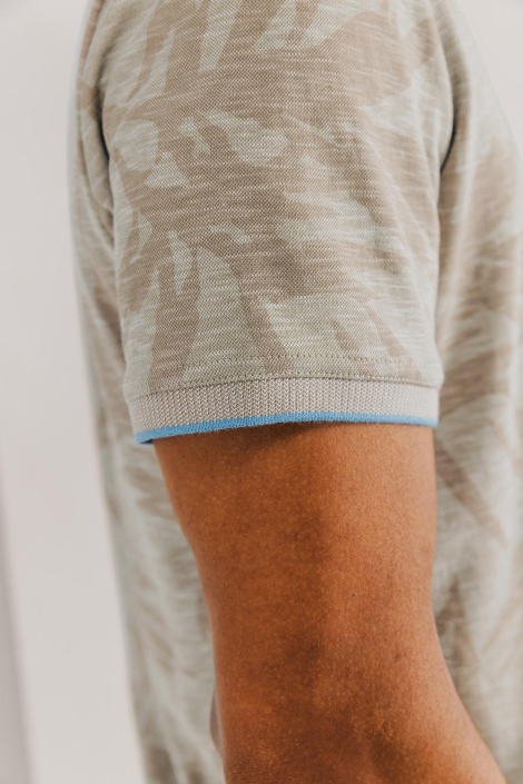 State of Art taupe heren polo