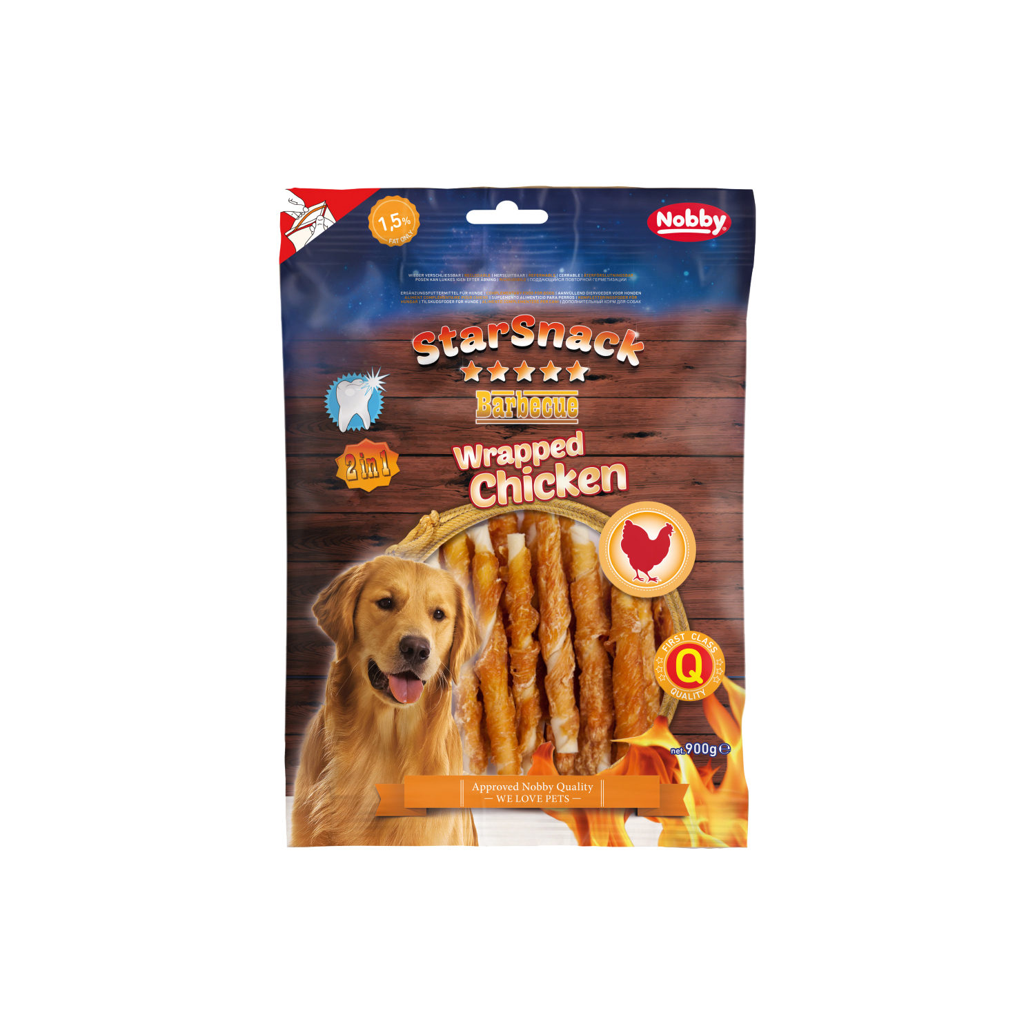 Nobby - Starsnack Barbecue Wrapped Chicken