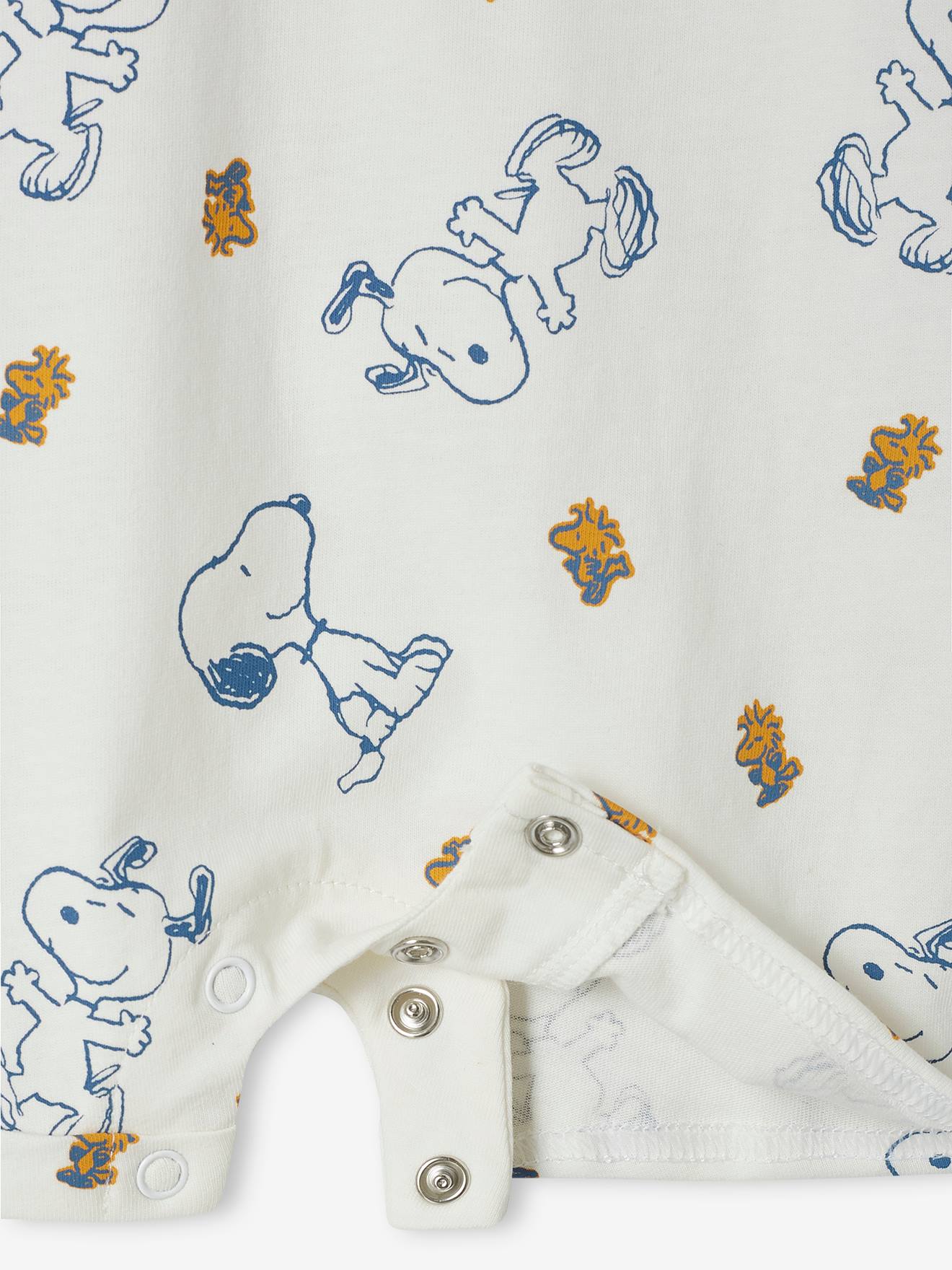Lote com 2 macacões curtos para bebê Snoopy Peanuts® 0052