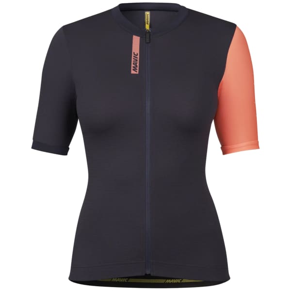 Maillot vélo MAVIC ESSENTIAL JERSEY W DEEP BLUE CORAL