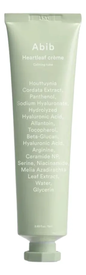 Abib Heartleaf crème Calming tube - 75 ml.