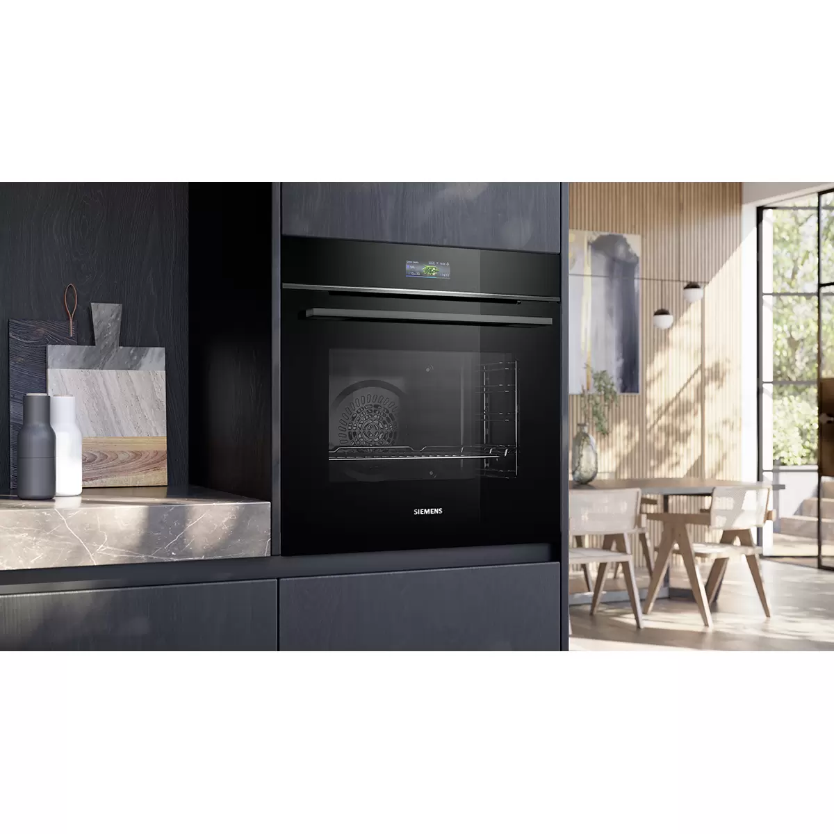 Siemens Backofen mit Pyrolyse HB772G1B1