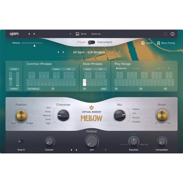 ujam Virtual Bassist Mellow 2
