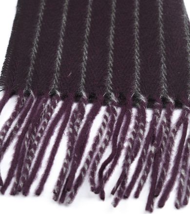 Suitable Heren Sjaal Paars Streep 18-19 Winter Shawl S18-19 kopen