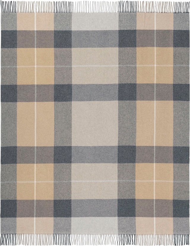 Biederlack Plaid »Britta« im Karo-Look, Kuscheldecke