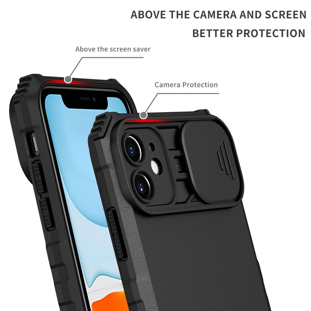 Hülle für Apple iPhone 15 Plus Schutz Handy Case Cover Kamera Tasche Etui Bumper