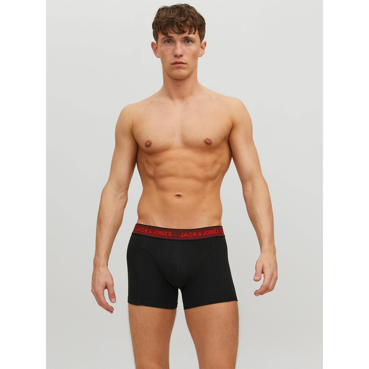 JACK & JONES<br>Conjunto de 3 cuecas boxer