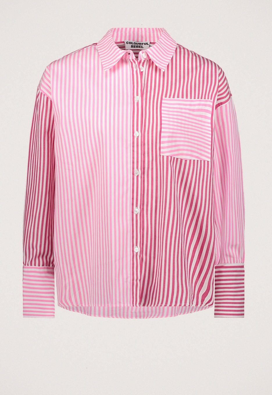 Colourful Rebel Talia Stripe Blouse