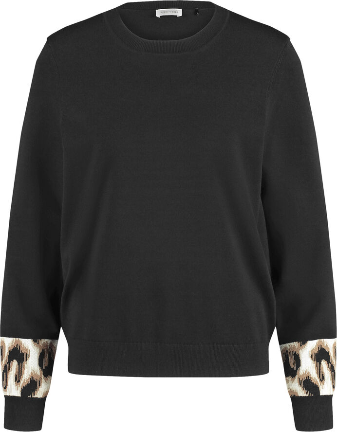 Gerry Weber PULLOVER 1/1 SLEEVE Black