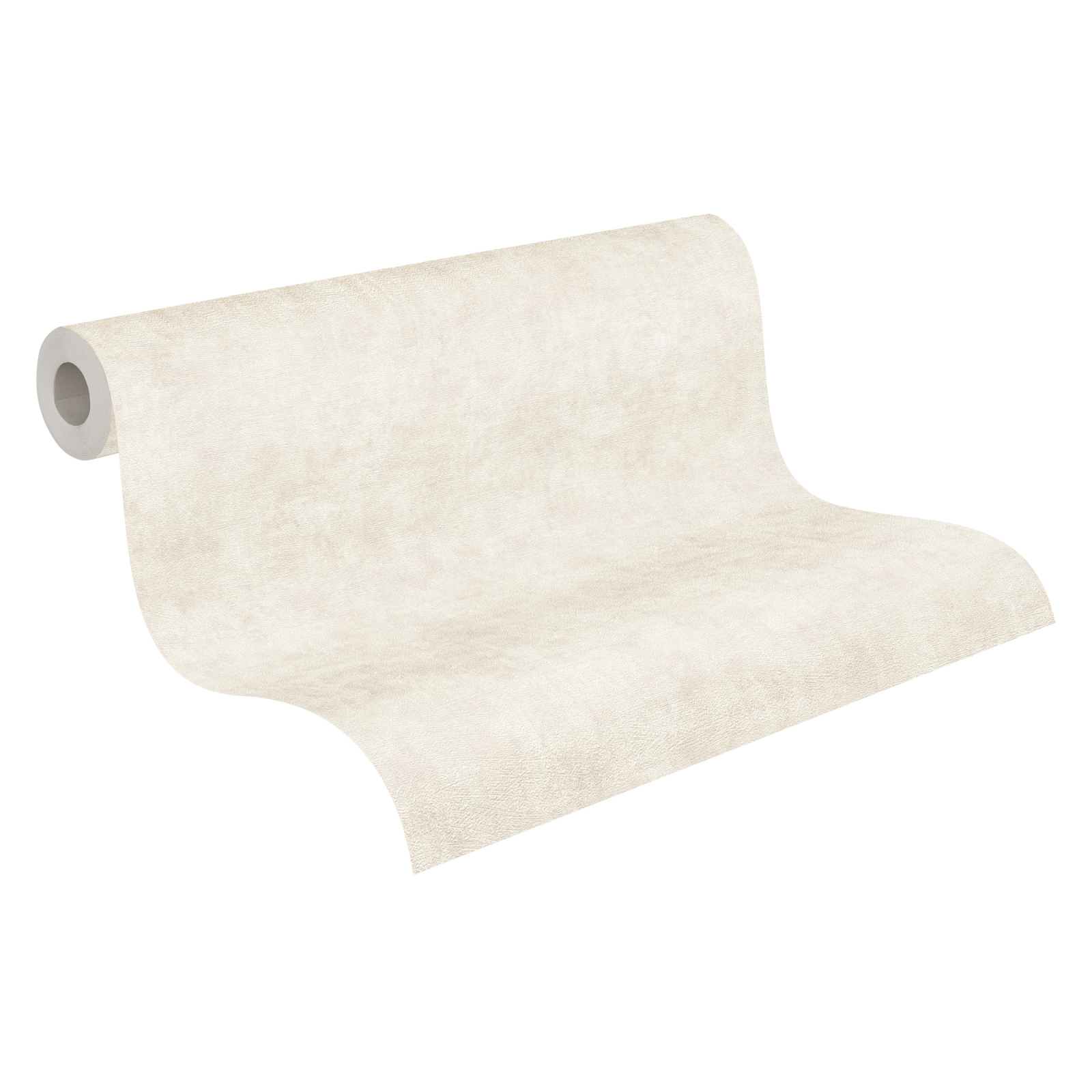 A.S. Creation Vliestapete - creme-beige - uni - 10 Meter
