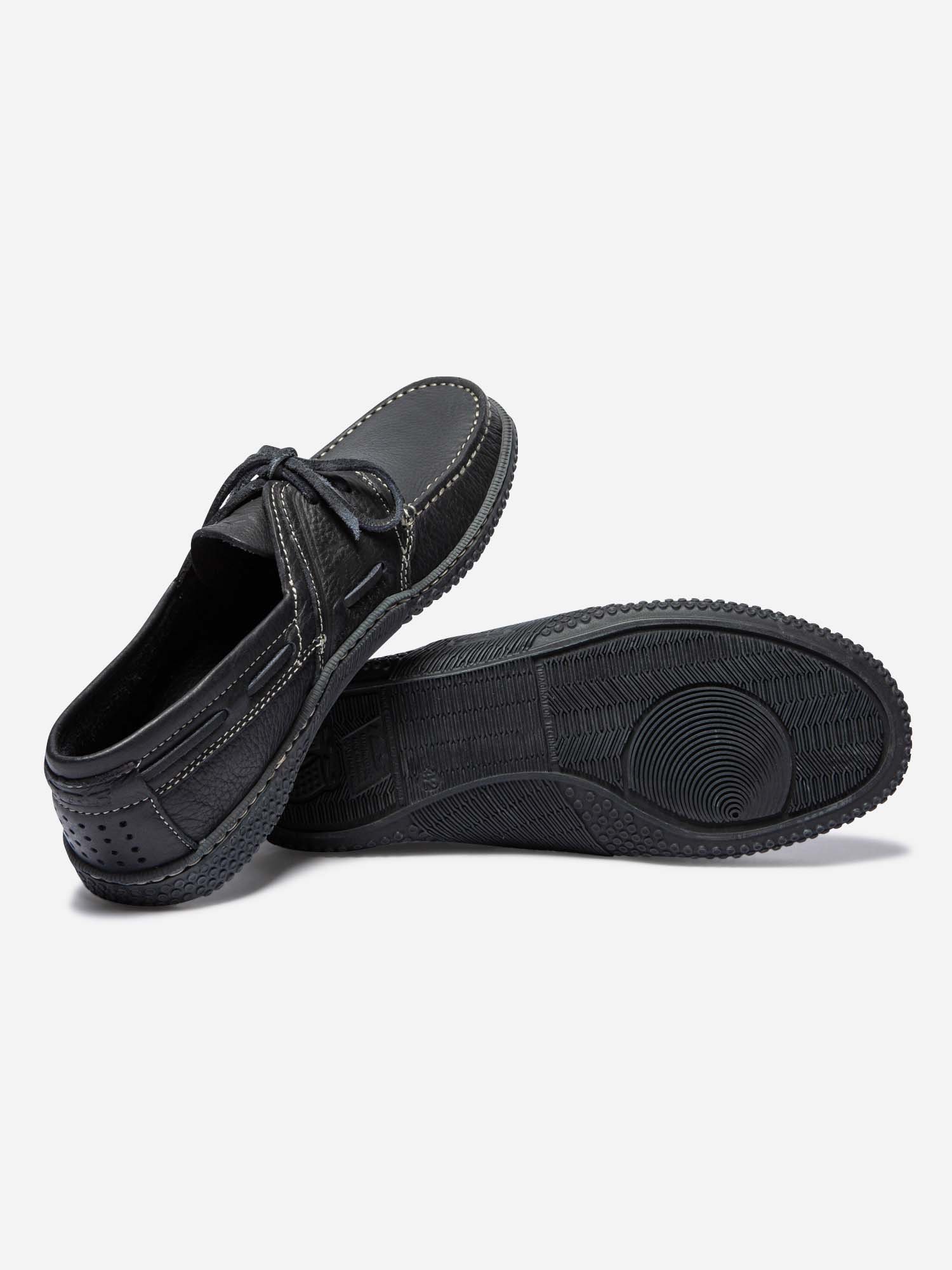Chaussures Bateau Cuir  Bleu marine