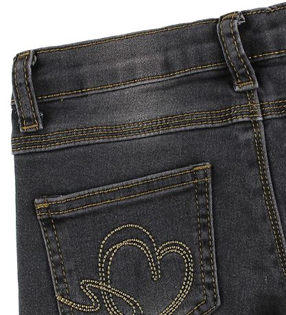 Creamie Jeans - Dunkelgrauer Denim