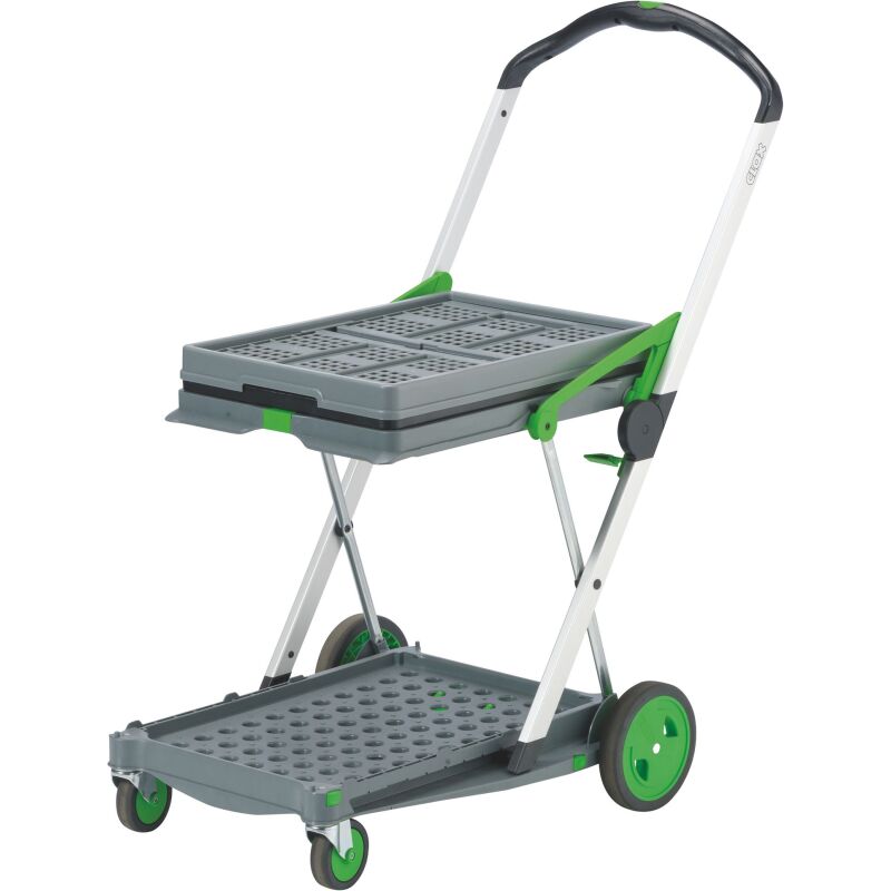 Chariot pliable 2 plateaux Clax