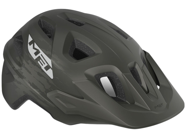 MET Echo Cykelhjelm, Titanium Metallic/Matt