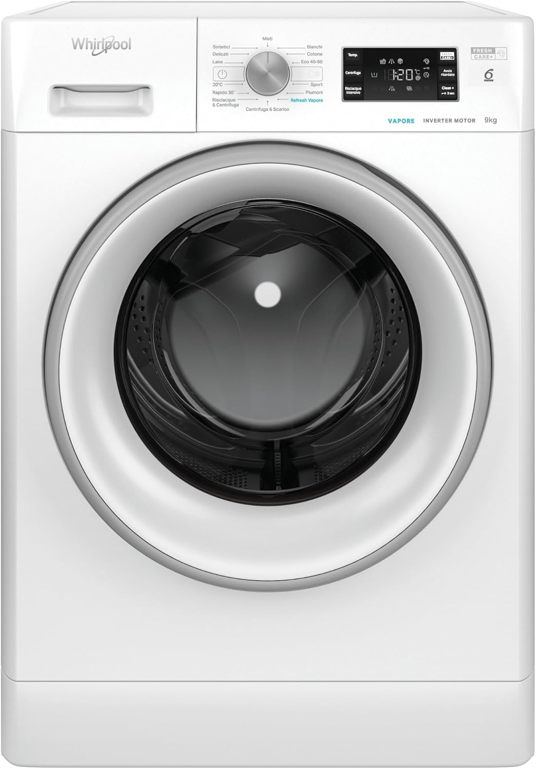 Whirlpool Waschmaschine, Weiß, Nein