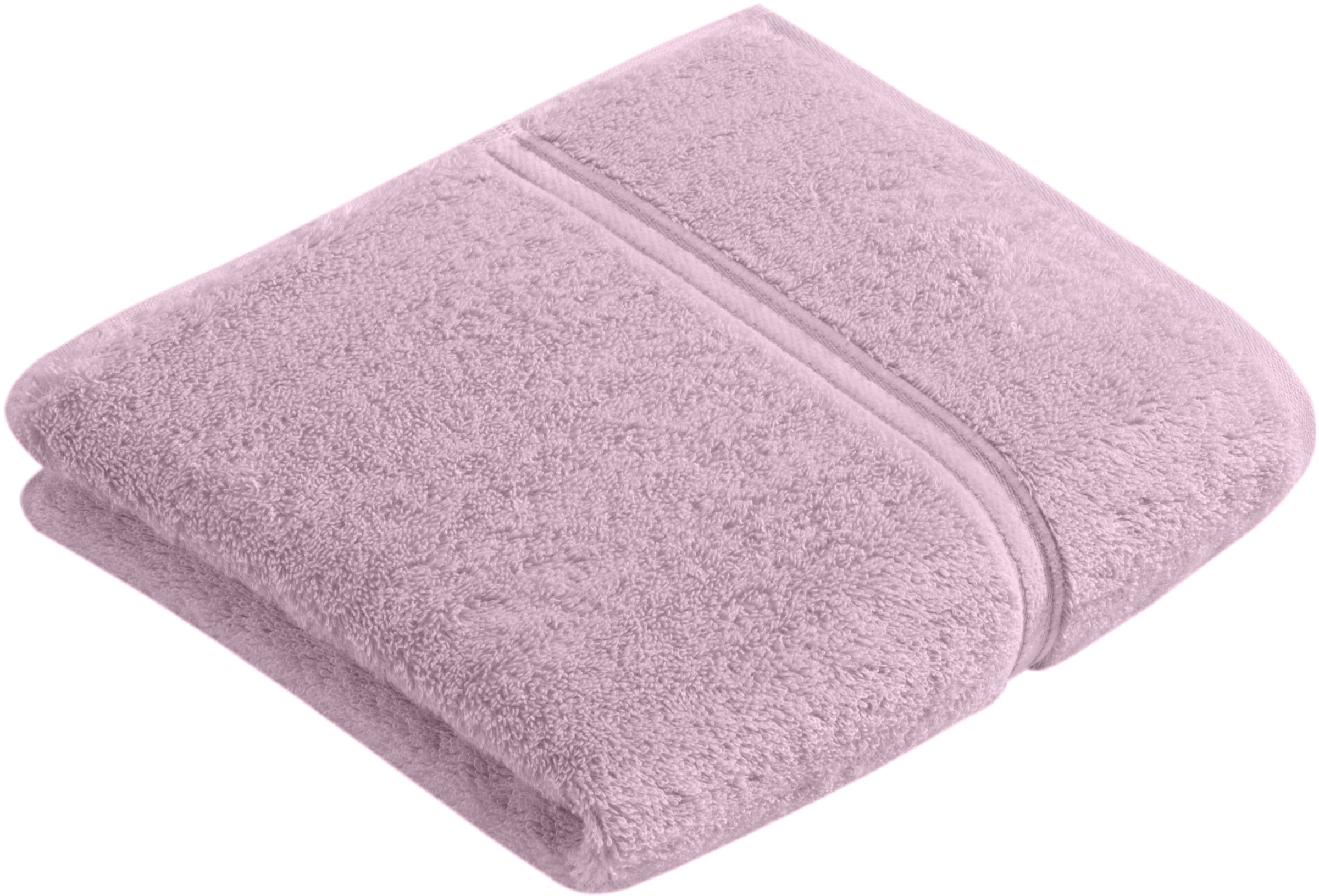 Vossen Handtuch »Belief« Chenille-Struktur