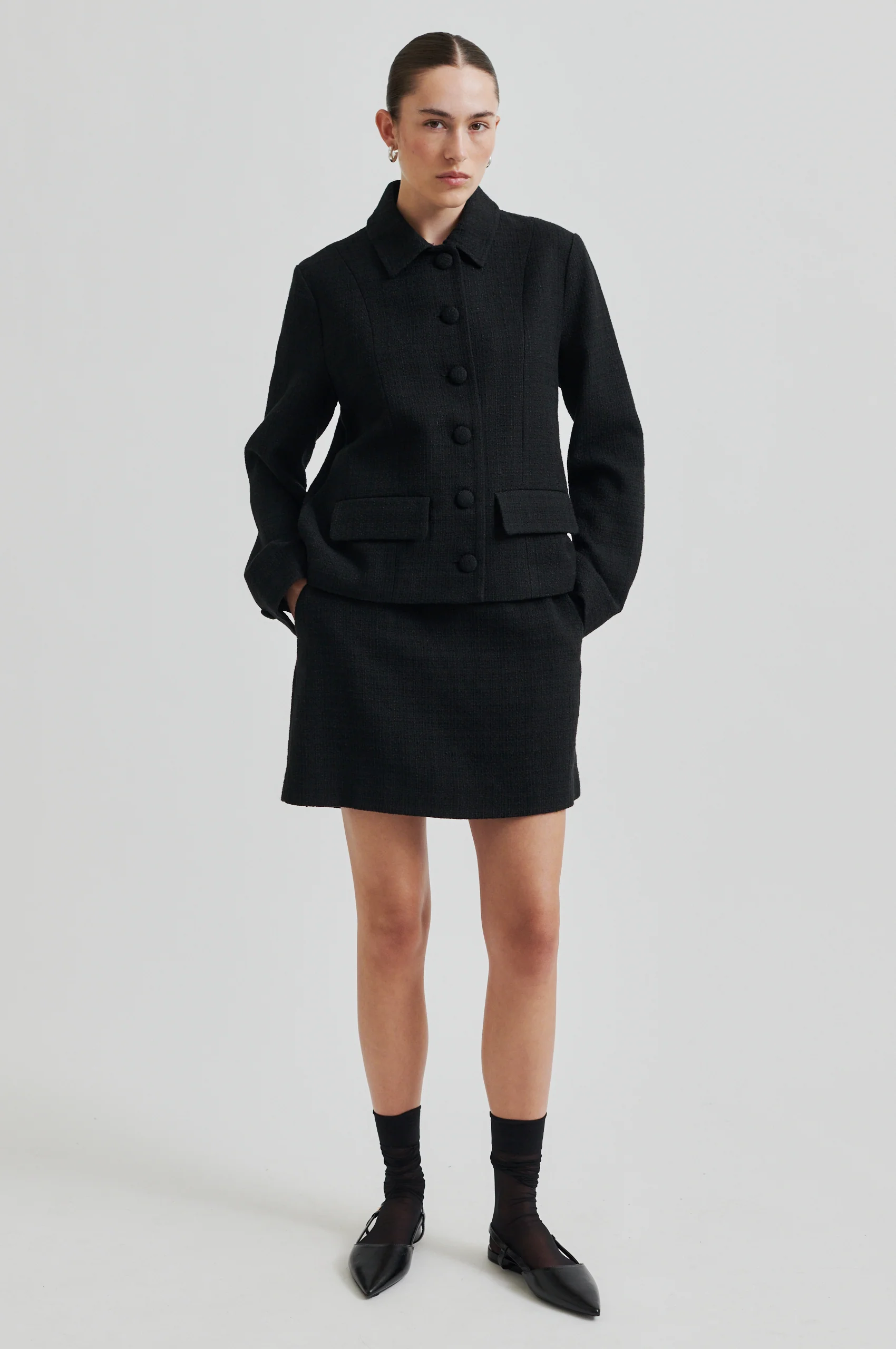 Second Female  Malina Mini nederdel - sort