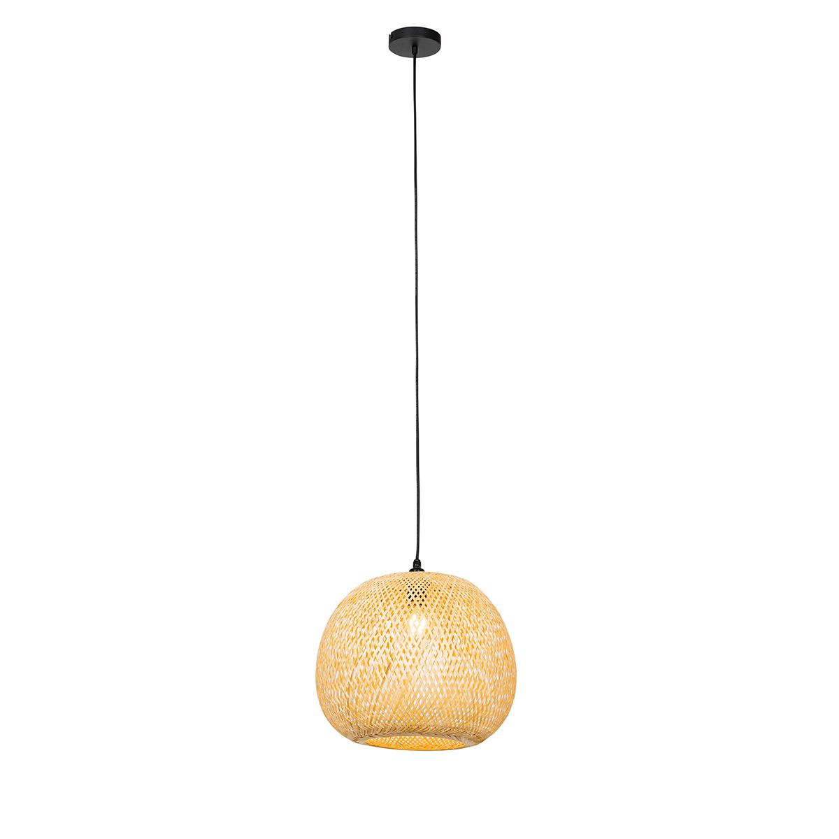 Oosterse buiten hanglamp bamboe IP44 - Rafael