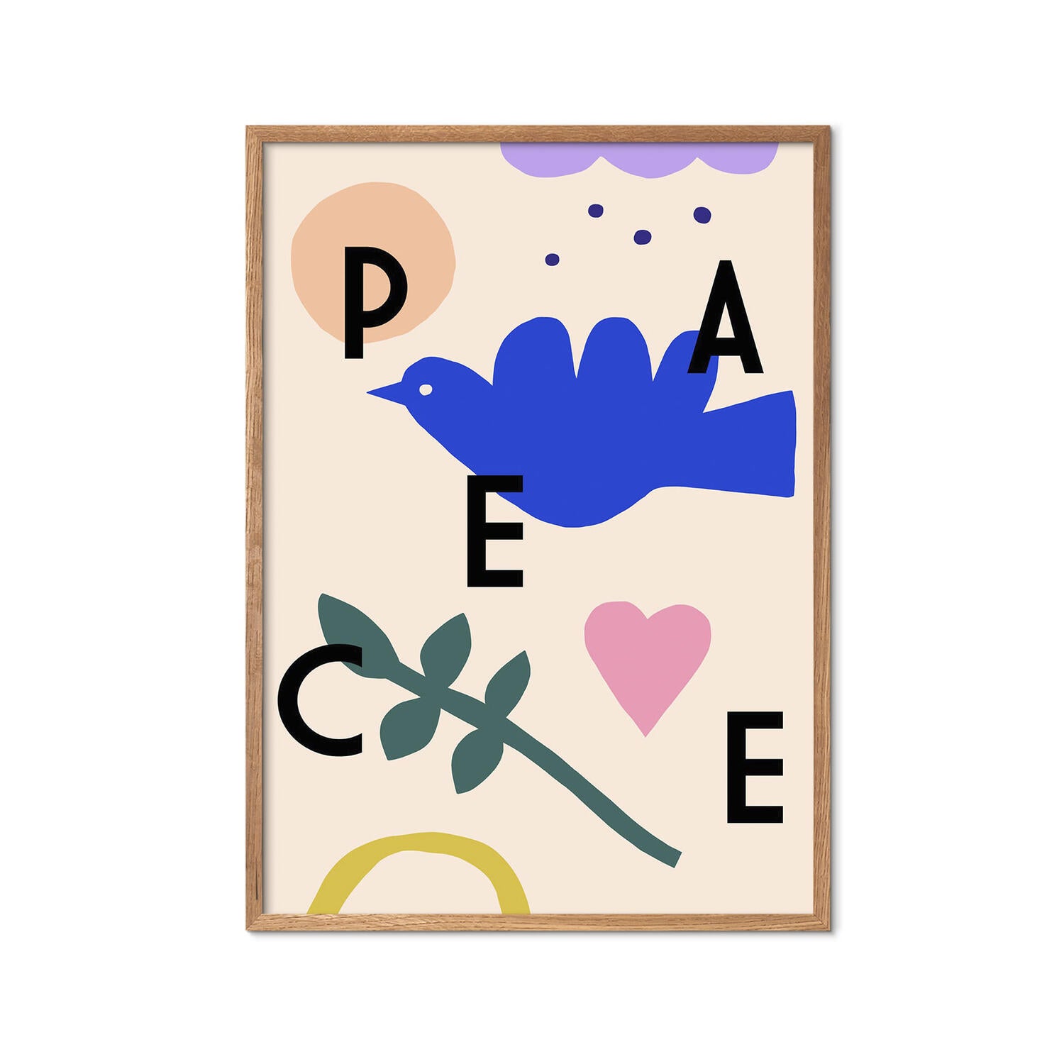 Poster & Frame  Peace plakat - 30 x 40 cm