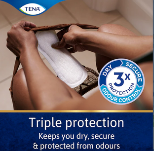 TENA Lights Pads Sensitive Normal 16ST