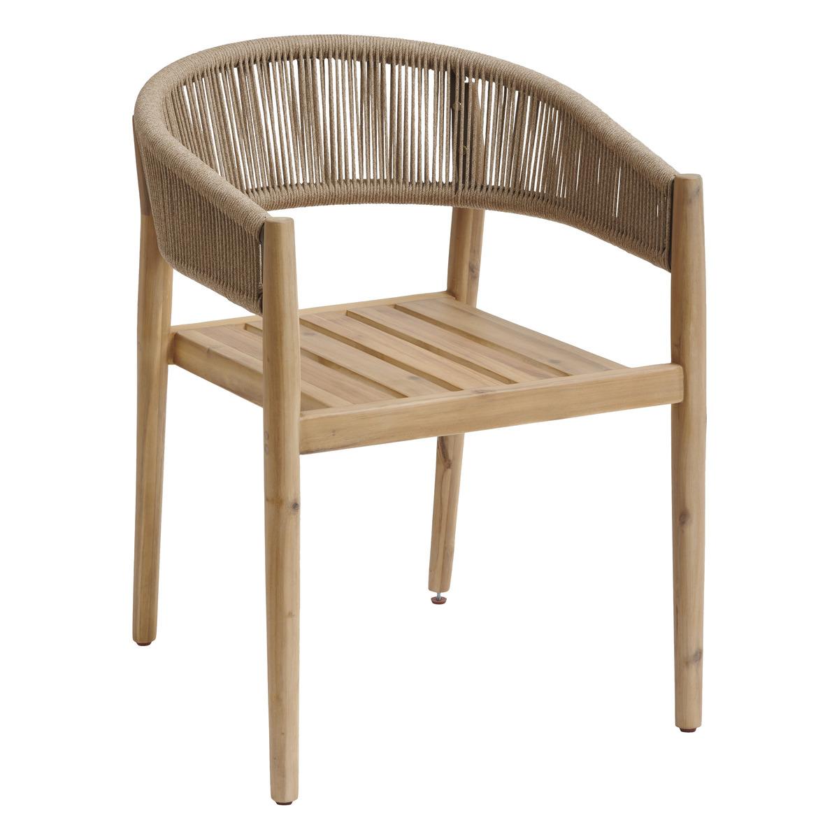 FAUTEUIL REPAS TEVIO MIEL