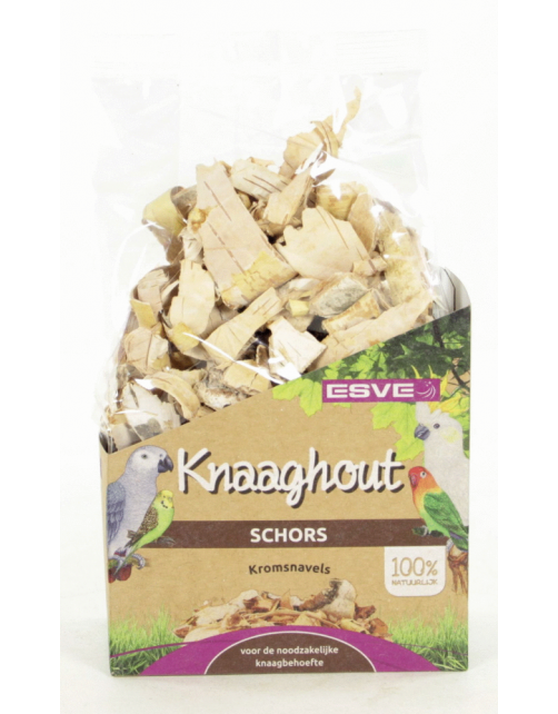 Esve Knaaghout Schors Vogels - Vogelsupplement - 120 g