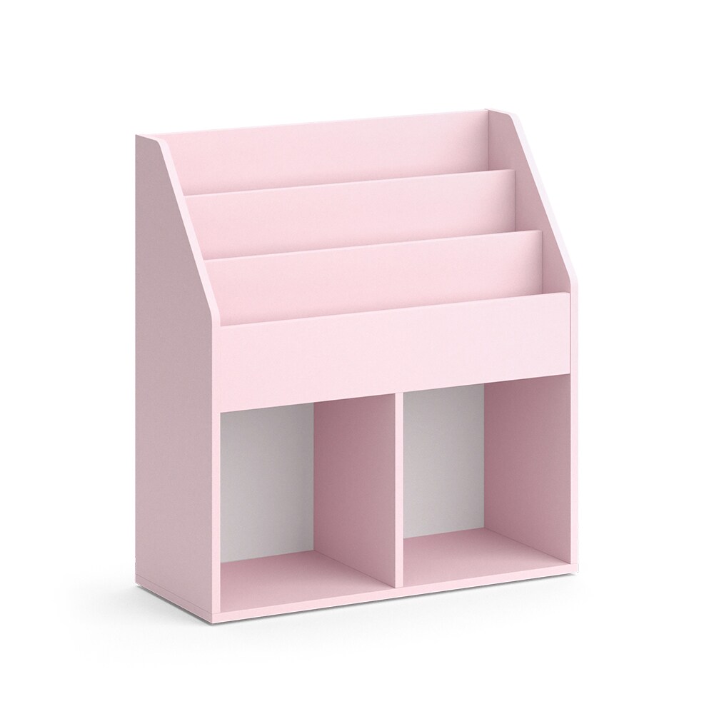 Vicco Kinderbücherregal Luigi 72 x 79 cm, Rosa, Kinderzimmerregal, offene Fächer