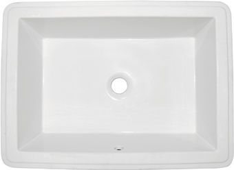 Ideal Standard Strada inbouwwastafel 59.5x43.5cm m. overloop z. kraanplateau wit