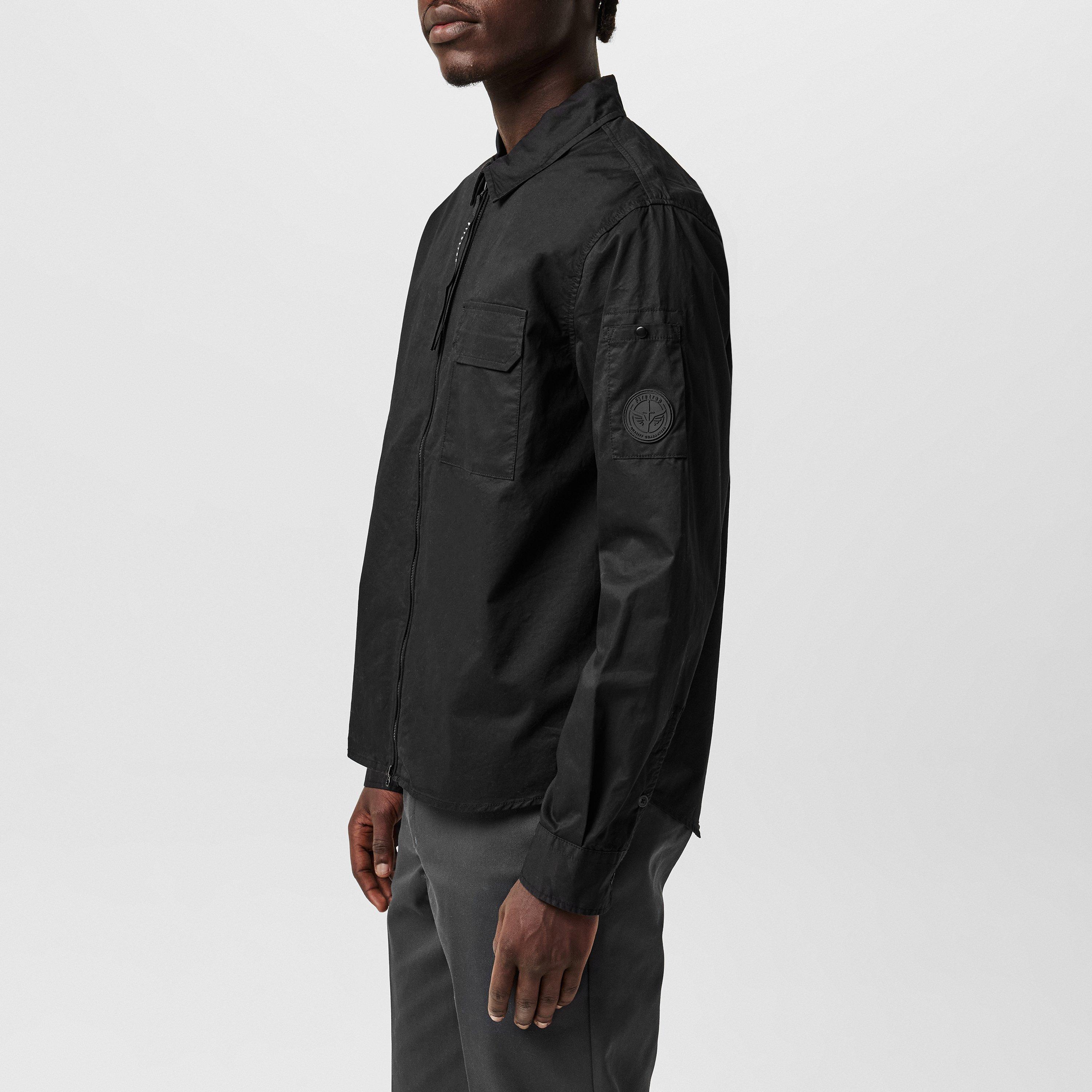 Firetrap Mens Firetrap Essential Zip Overshirt