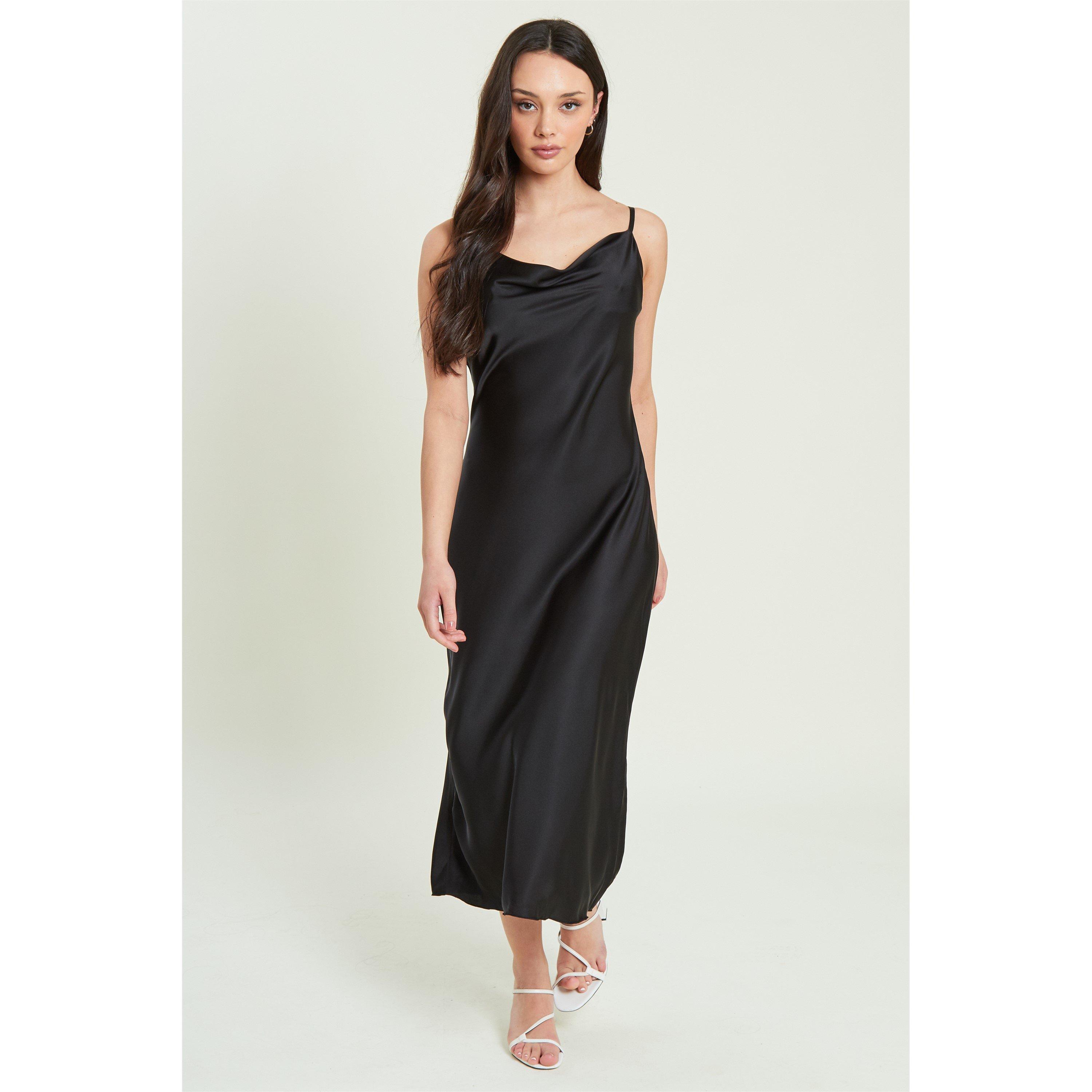 Be You Satin Satin Midaxi Dress