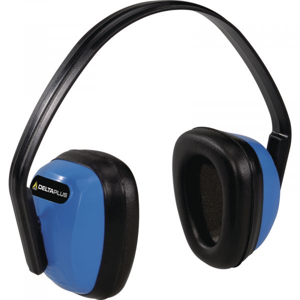 Deltaplus Abafador Anti-ruído Snr 23 Db Azul-preto Ajustável
