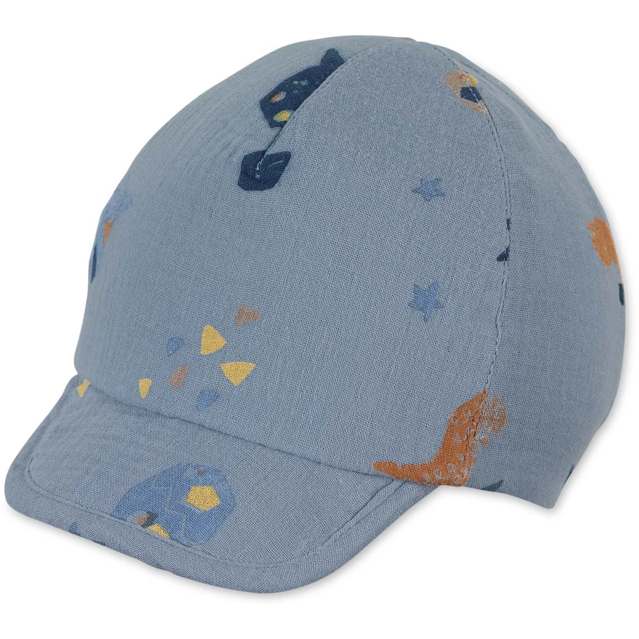 Sterntaler Schirmmütze Dinos hellblau