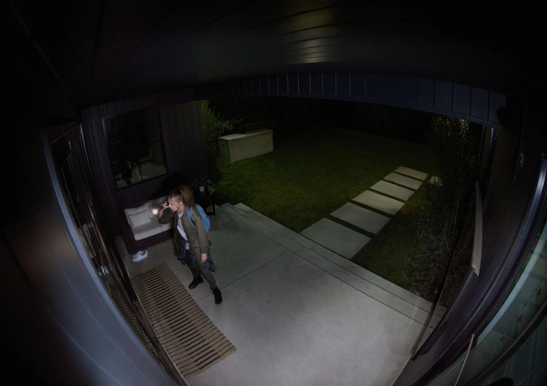 Ring Spotlight Cam Pro Plug-in Noir Caméra de surveillance