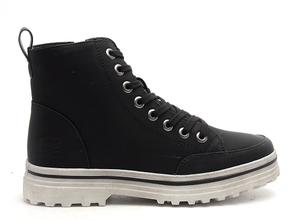 Dockers boots bottine plates femme 49vr906 noir