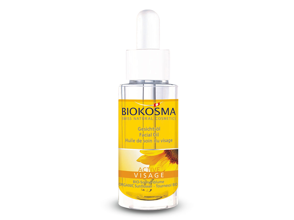 BIOKOSMA ACTIVE pflegendes Gesichtsöl Öl reichhaltig mit Pipette 30 ml