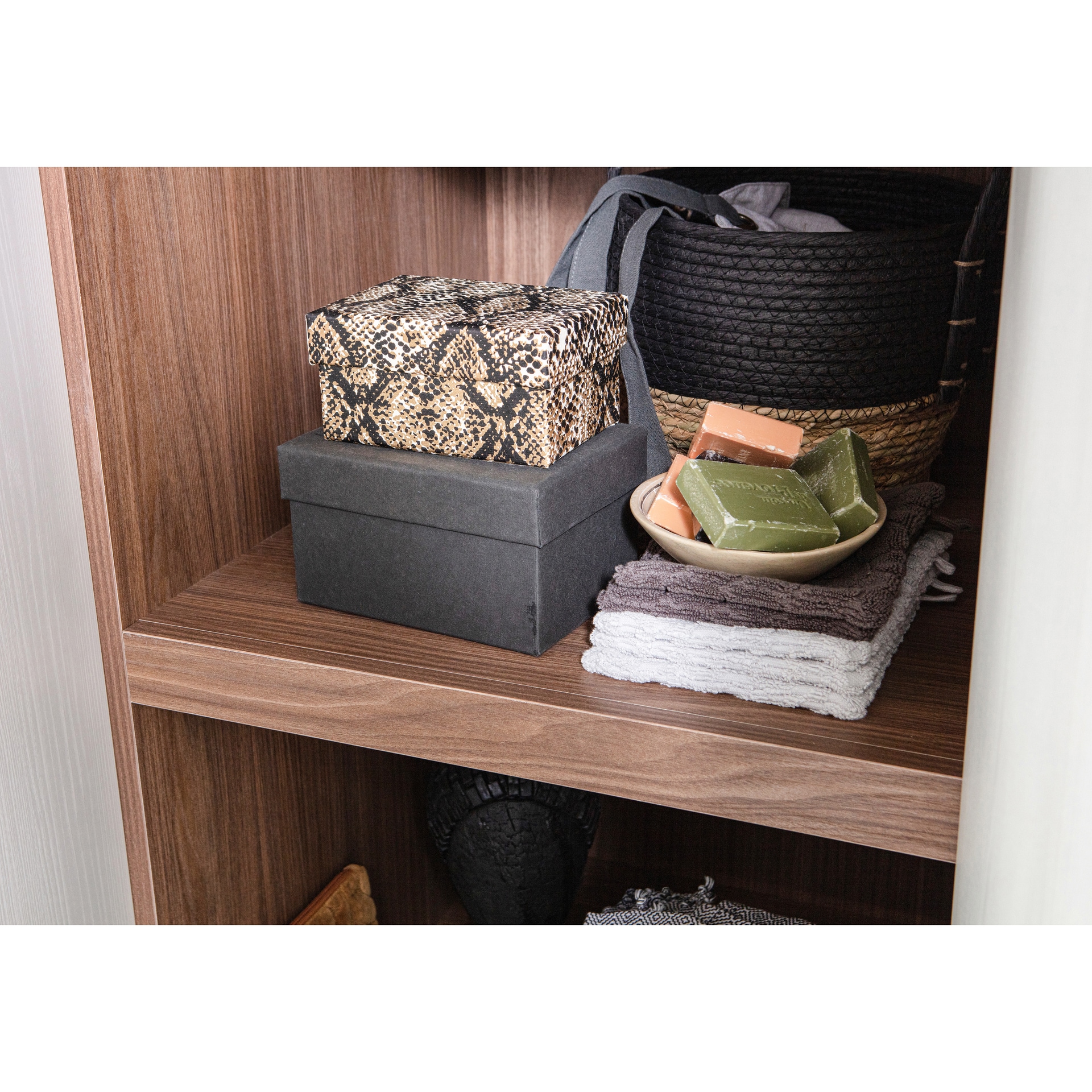 Kleiderschrank RENS 165 x 210 cm Kieselgrau