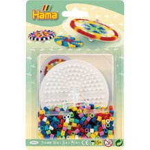 hama Perles à repasser midi 'Rond-point', sous blister