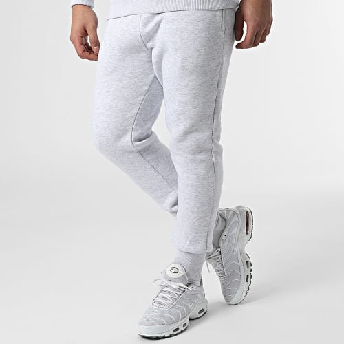 Ensemble De Survetement F22-901 Gris Chiné