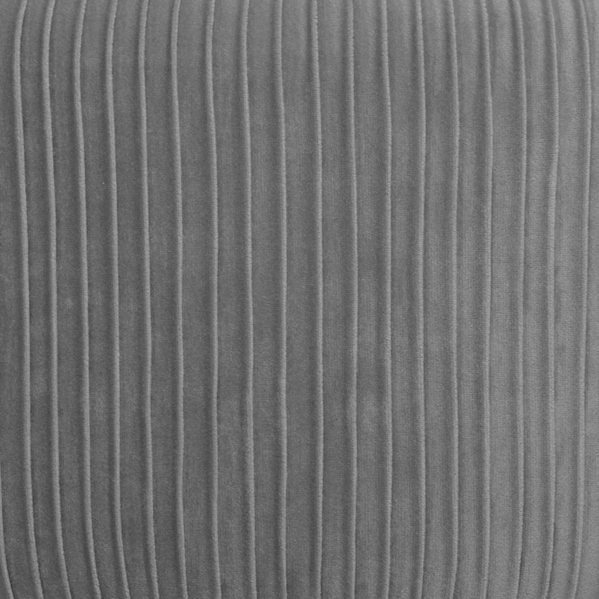 FAUTEUIL VELOURS SOLARO GRIS