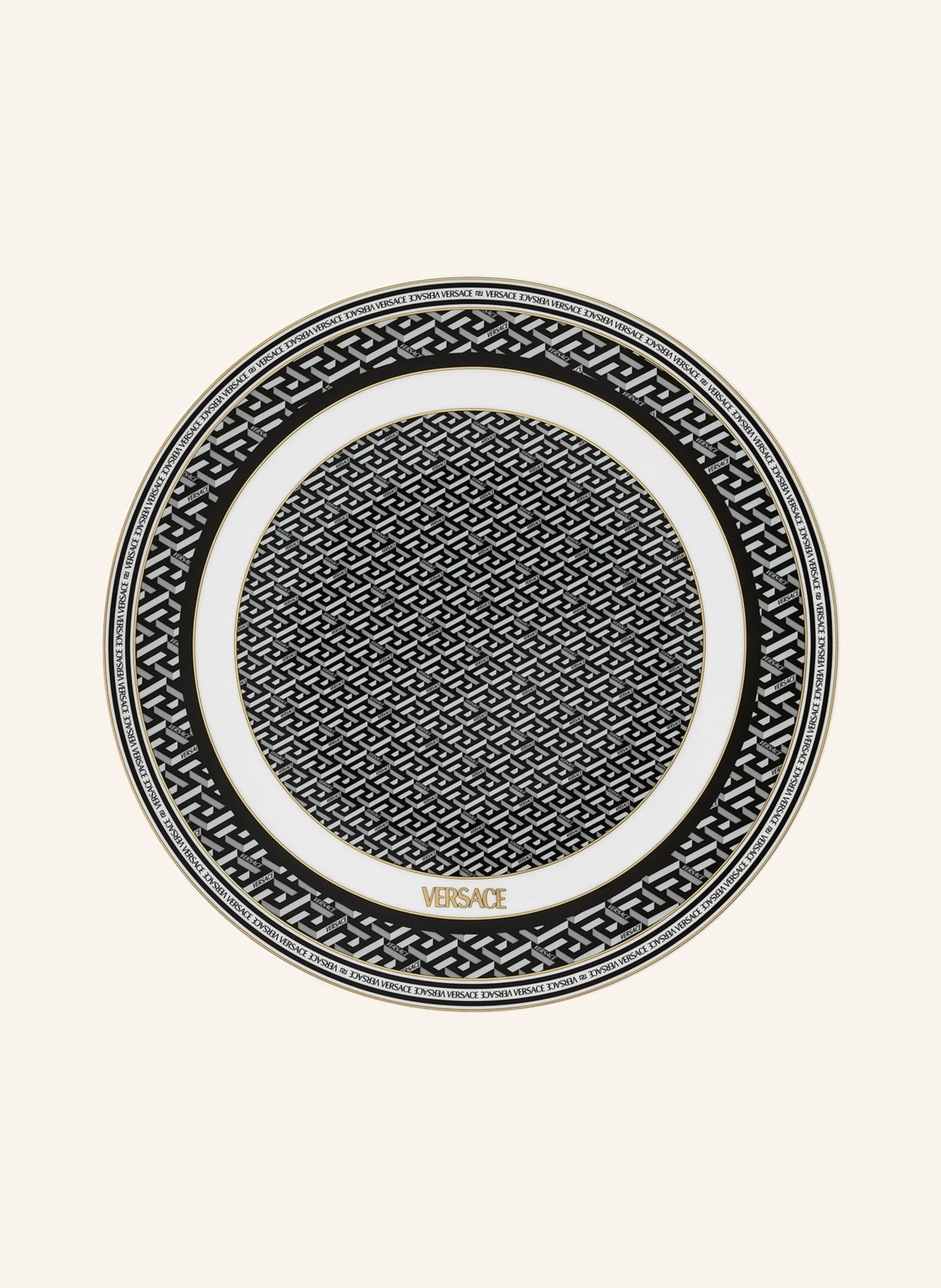 Rosenthal meets VERSACE Platzteller LA GRECA SIGNATURE BLACK