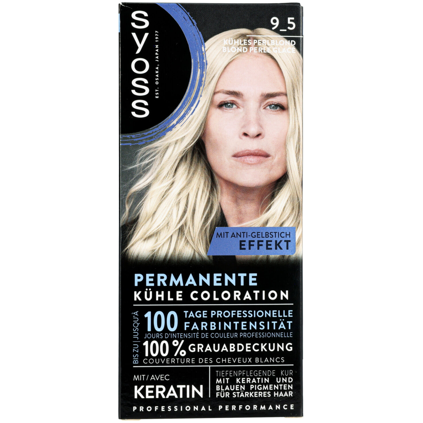 Syoss Permanente Coloration 9_5 Kühles Perlblond