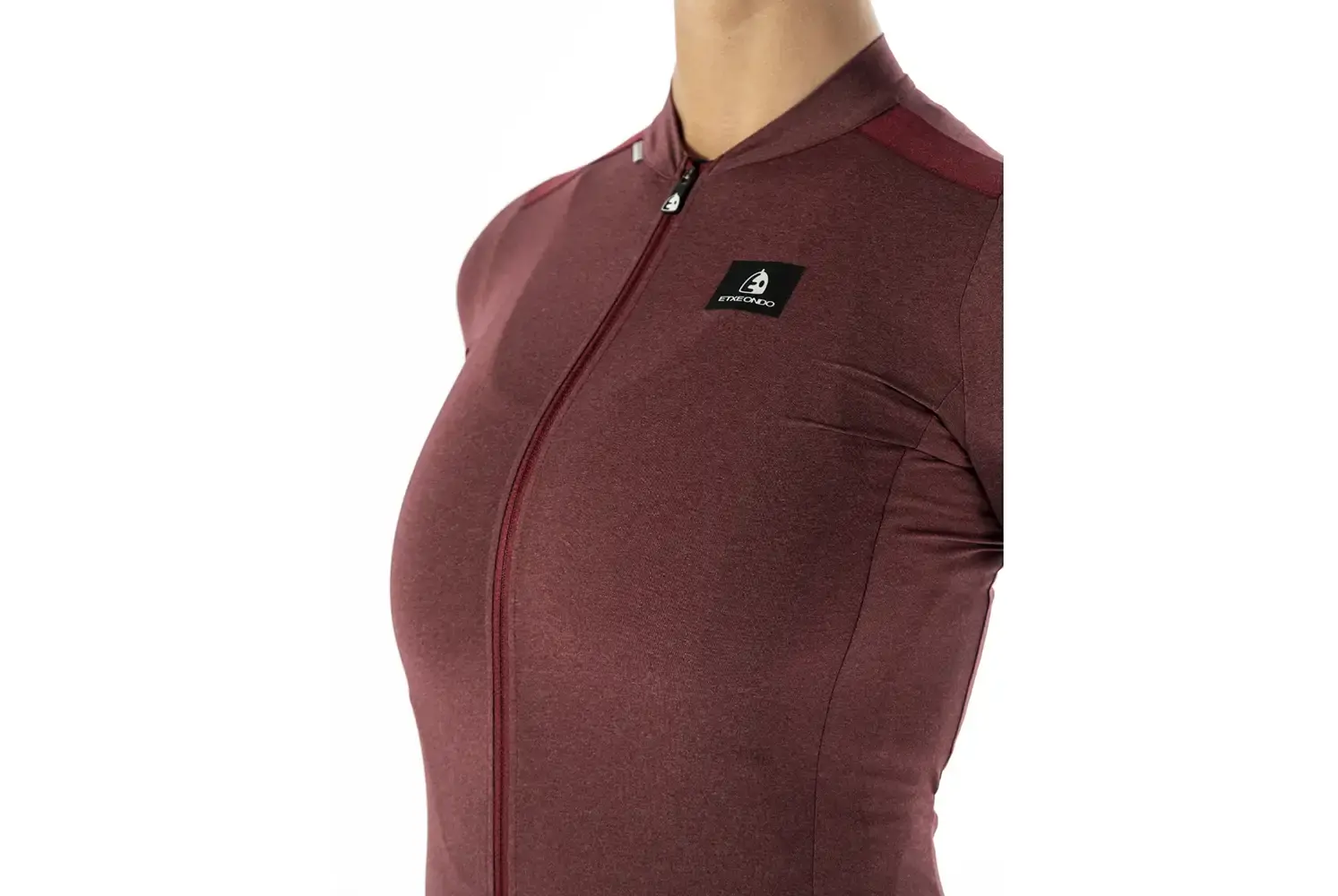 Etxeondo Ondara Fietsshirt Korte Mouwen Kastanjebruin Dames