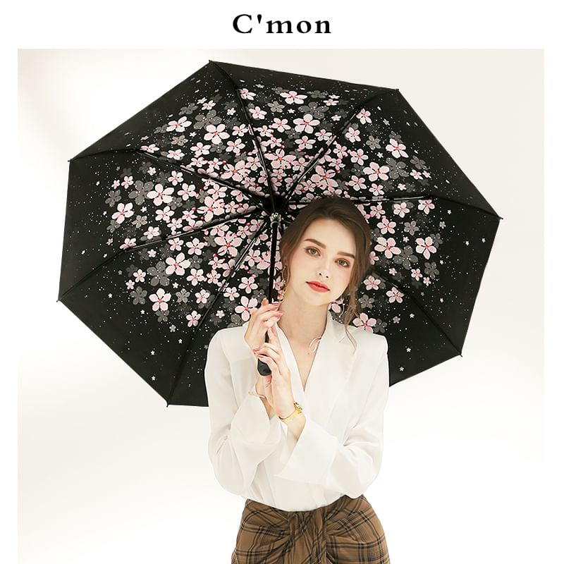 Worthbuy - Sakura Print Compacte Paraplu