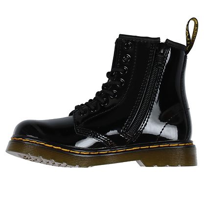Dr. Martens Stiefel - 1460 J - Black Patent Lamper