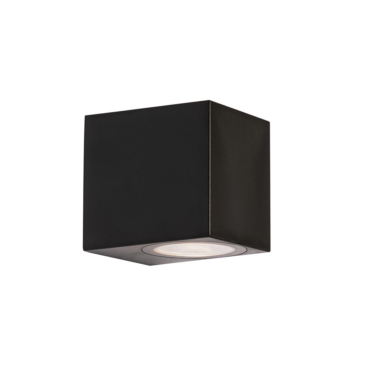 Moderne buiten wandlamp zwart kunststof - Baleno