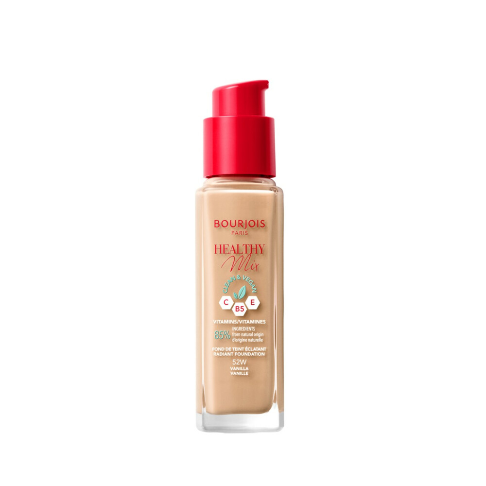 Bourjois Paris Healthy Mix Clean Foundation 052 Vanilla30 ml