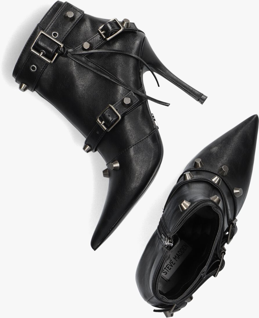 STEVE MADDEN zwarte steve madden enkellaarsjes fortitude
